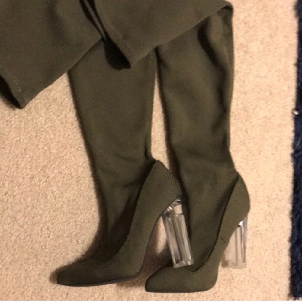 Thigh high boots